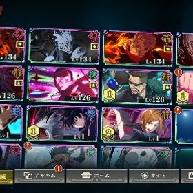 石3.2万 周年コンプ 宿儺 虎杖 真人 東堂 乙骨など初期 | ファンパレ(呪術廻戦ファントムパレード)のアカウントデータ、RMTの販売・買取一覧