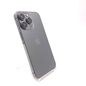 アップル(Apple)の【全額返金保証】【最速発送】Apple iPhone iPhone 13 Pro 256GB グラファイト au 動作確認済(スマートフォン本体)