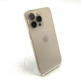 アップル(Apple)の【全額返金保証】【最速発送】Apple iPhone iPhone 13 Pro 128GB ゴールド SIMフリー 動作確認済(スマートフォン本体)