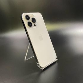 アップル(Apple)の【全額返金保証】【最速発送】Apple iPhone iPhone 13 Pro 128GB シルバー docomo SIMフリー 動作確認済(スマートフォン本体)