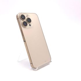 アップル(Apple)の【全額返金保証】【最速発送】Apple iPhone iPhone 13 Pro 128GB ゴールド docomo 動作確認済(スマートフォン本体)