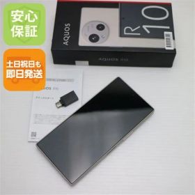 新品同様 SIMフリー AQUOS R10 カシミアホワイト スマホ SHARP 即日発送 土日祝発送OK 01000