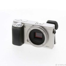 【中古】SONY(ソニー) α6000 ボディ シルバー ILCE-6000 【196-ud】