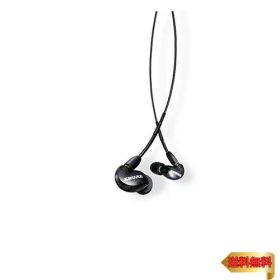 【マラソン最大46倍】SHURE シュア イヤホン AONIC 215 有線 マイク付き SE215DYBK+UNI-A トランスルーセントブラック 高遮音性 ゲーム
