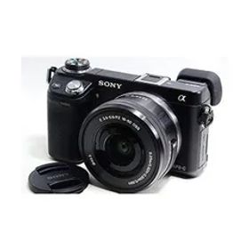 ソニー SONY α NEX-6 パワーズームレンズキット NEX-6L/B SDカード付き