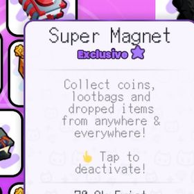 SUPER MAGNET (スーパーマグネット) 値下げ交渉可 | ロブロックス(ROBLOX)のアカウントデータ、RMTの販売・買取一覧