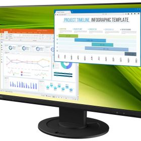 EIZO エイゾ EV2360-BK 22.5型 フレームレスモニターFlexScan アンチグレアIPS 疲れ目軽減 5年間保証 1920×1200〜1280 スピーカー搭載 D-sub DisplayPort HDMI ブラック系