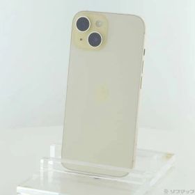 〔中古品〕 iPhone15 256GB イエロー MTMQ3J／A SIMフリー【297】