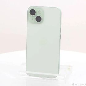 〔中古品〕 iPhone15 128GB グリーン MTMM3J／A SIMフリー【368】