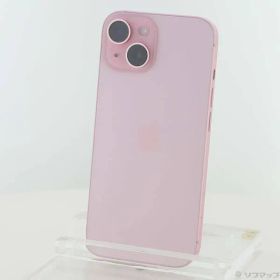 〔中古品〕 iPhone15 128GB ピンク MTMJ3J／A SIMフリー【262】