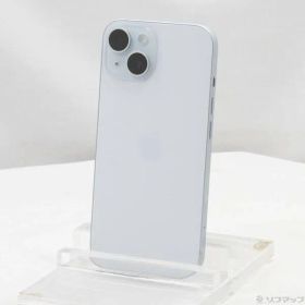 〔中古品〕 iPhone15 128GB ブルー FTML3J／A SIMフリー【344】