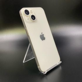 アップル(Apple)の【全額返金保証】【最速発送】Apple iPhone iPhone 14 128GB スターライト au SIMフリー 動作確認済(スマートフォン本体)