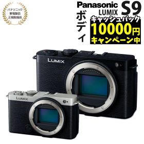 パナソニック ミラーレスカメラ LUMIX S9 ボディ Panasonic フルサイズミラーレス一眼カメラ ブラック シルバー DC-S9 DCS9 小型 コンパクト 高画質（デジタルライフ）