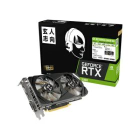 【中古】 玄人志向 NVIDIA GeForce RTX 2060 搭載 グラフィックボード 6GB GF-RTX2060-E6GB/OC