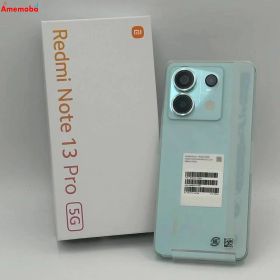 【新品・未使用】Redmi Note 13 Pro 5G 8GB/256GB オーシャンティール XIG05 au