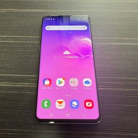 Galaxy S10 SCV41 Black SIMロック解除済み 中古