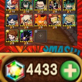 9149.🌈虹結晶💎4433個🌈ヒロアカフルコンプ+運UP60↑ | ポコダン(ポコロンダンジョンズ)のアカウントデータ、RMTの販売・買取一覧