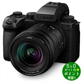 パナソニック LUMIX カメラ ミラーレス一眼カメラ 標準ズームレンズキット DC-S5M2XK ブラック Panasonic【転送不可】