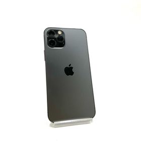 アップル(Apple)の【全額返金保証】【最速発送】Apple iPhone iPhone 12 Pro 128GB グラファイト au 動作確認済(スマートフォン本体)