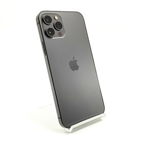 アップル(Apple)の【全額返金保証】【最速発送】Apple iPhone iPhone 12 Pro 128GB グラファイト Softbank 動作確認済(スマートフォン本体)