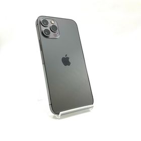 アップル(Apple)の【全額返金保証】【最速発送】Apple iPhone iPhone 12 Pro 128GB グラファイト Softbank SIMフリー 動作確認済(スマートフォン本体)