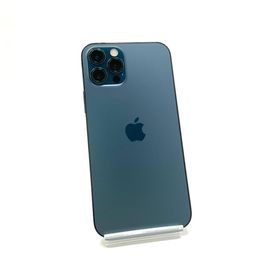 アップル(Apple)の【全額返金保証】【最速発送】Apple iPhone iPhone 12 Pro 128GB パシフィックブルー docomo SIMフリー 動作確認済(スマートフォン本体)