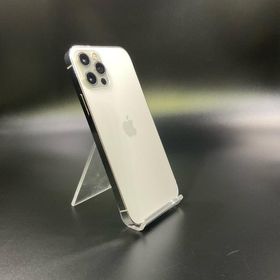 アップル(Apple)の【全額返金保証】【最速発送】Apple iPhone iPhone 12 Pro 256GB シルバー au 動作確認済(スマートフォン本体)