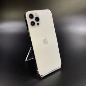 アップル(Apple)の【全額返金保証】【最速発送】Apple iPhone iPhone 12 Pro 256GB シルバー docomo 動作確認済(スマートフォン本体)