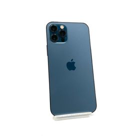 アップル(Apple)の【全額返金保証】【最速発送】Apple iPhone iPhone 12 Pro 256GB パシフィックブルー Softbank 動作確認済(スマートフォン本体)
