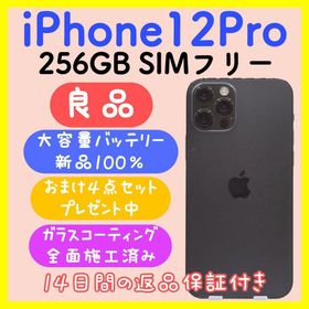 iPhone 12 Pro 256GB SIMフリー グラファイト(スマートフォン本体)