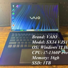 VAIO SX14 VJS146 勝色 13世 i7 evo 16G
