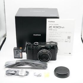 ほぼ新品 フジフイルム FUJIFILM X100VI ブラック シャッター回数5500回、あると嬉しい元箱・取説・付属品完備！