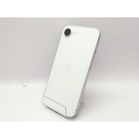 【中古】Apple 国内版 【SIMフリー】 iPhone 16e 128GB ホワイト MD1R4J/A【札幌南2条】保証期間１ヶ月【ランクB】