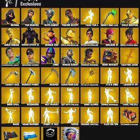 【メア即｜全機種対応】425スキン｜アイコ｜エリエジェ｜トラヴィス｜ミンティ｜ゾンビ歩き｜2800V | フォートナイト(Fortnite)のアカウントデータ、RMTの販売・買取一覧