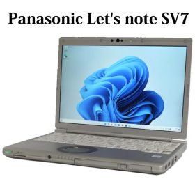 【在庫処分特価】Panasonic Let's note SV7 CF-SV7RFCVS パナソニック レッツノート 第8世代 Core i5 メモリ8GB SSD256GB 12.1型 12.1インチ Windows11 Wi-Fi LTE対応 Webカメラ Bluetooth WPS Office付き オフィス 中古パソコン ノートパソコン 90日保証 【中古】