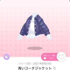 青いコーチジャケット | ポケコロツイン(ポケツイ)のアカウントデータ、RMTの販売・買取一覧