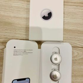 エアタグ 箱付き新品未使用 2個 Apple AirTag MX542ZP/A