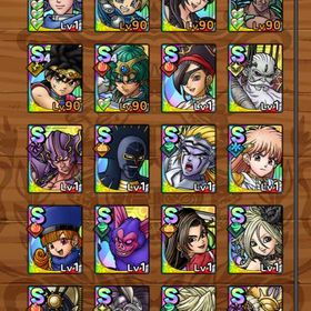 ジェム401000個＋アバン3凸ダークドレアム2凸クラウドティファ月レックス竜ダイ海賊カミュ1凸 | ドラクエタクトのアカウントデータ、RMTの販売・買取一覧