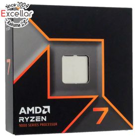 エーエムディー(AMD)のAMD Ryzen 7 9700X 100-000001404 3.8GHz Socket AM5(PCパーツ)