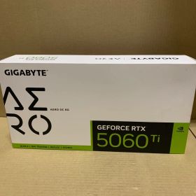 新品未開封 GeForce RTX 5060 Ti AERO OC 8G