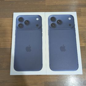 アイフォーン(iPhone)の【新品未使用】iPhone 17 Pro Max 濃紺 2台セット(スマートフォン本体)
