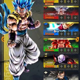 最終値下げ！引退垢:総額10万以上課金！LL18体！身勝手LL、URゴジータなど！ | ドラゴンボールレジェンズのアカウントデータ、RMTの販売・買取一覧
