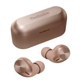 【返品OK!条件付】Technics テクニクス 完全ワイヤレスイヤホン EAH-AZ40M2-N ローズゴールド ワイヤレスステレオインサイドホン パナソニック ハイレゾ対応 高音質 ノイズキャンセリング ノイキャン コンパクト【KK9N0D18P】