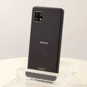 〔中古品〕 AQUOS sense4 64GB ブラック SH-41A docomoロック解除SIMフリー【251】