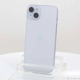 〔中古品〕 iPhone15 Plus 256GB ブルー MU0N3J／A SIMフリー【258】