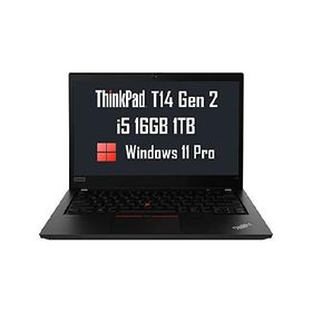 Lenovo ThinkPad T14 14" FHD (Intel 4-Core i5-1135G7, 16GB RAM, 1TB PCIe SSD, UHD Graphics) IPS Business Laptop, Backlit keyboard, Fingerprint, Thunder