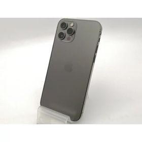 【中古】Apple docomo 【SIMロック解除済み】 iPhone 12 Pro 128GB グラファイト MGM53J/A【大阪本店】保証期間1週間【ランクC】
