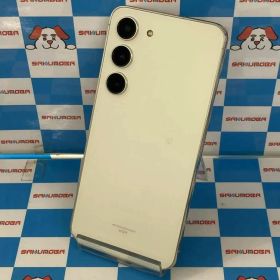 【中古】Galaxy S23 8GB/256GB クリーム SCG19 SIMロック解除済 au 美品