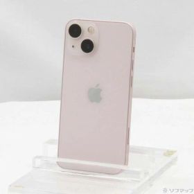【中古】Apple(アップル) iPhone13 mini 512GB ピンク MLJU3J／A SIMフリー 【344-ud】