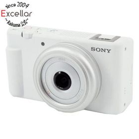 ソニー(SONY)のSONY製 デジタルカメラ VLOGCAM ZV-1F (W) ホワイト 2010万画素 元箱あり(コンパクトデジタルカメラ)